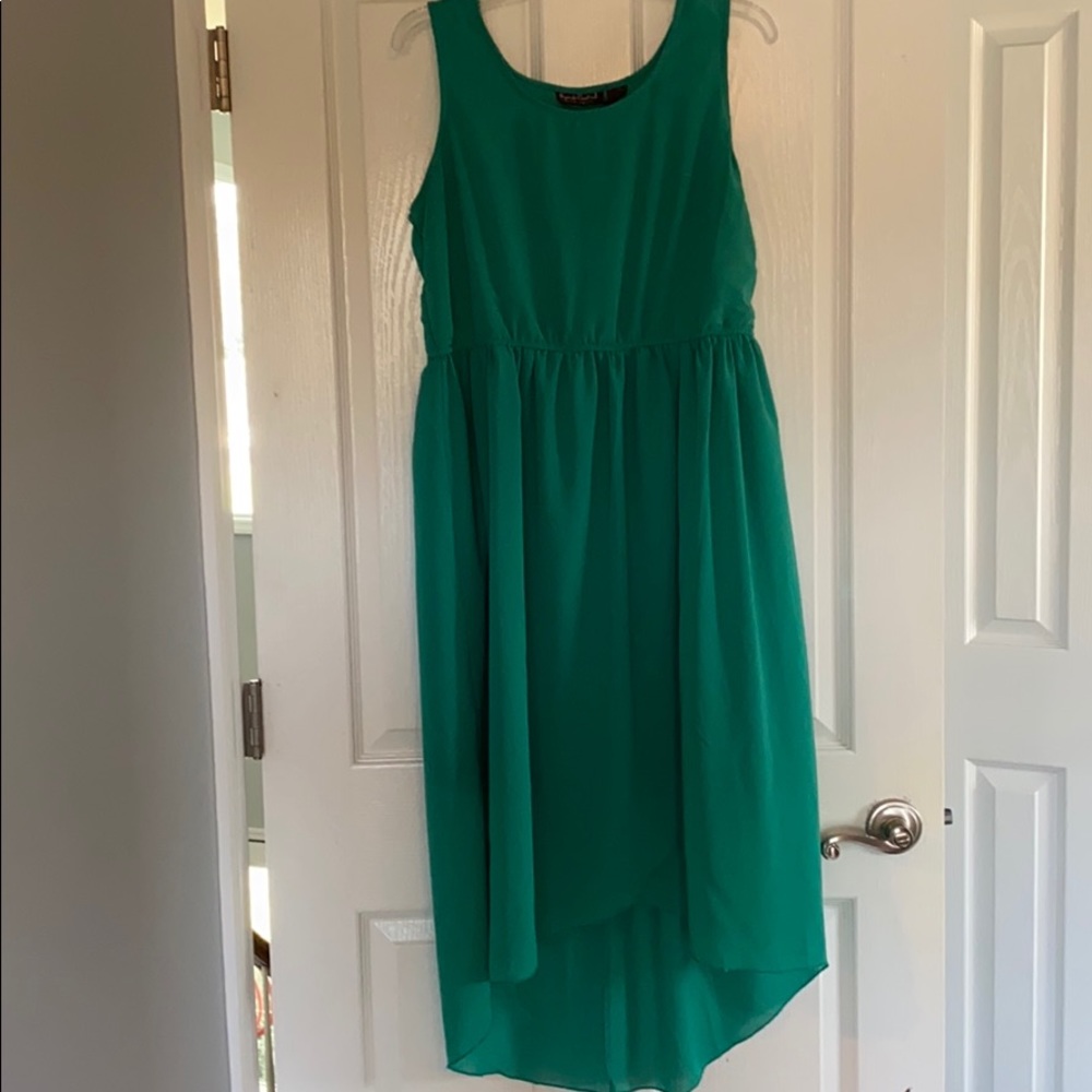 Teal dress
